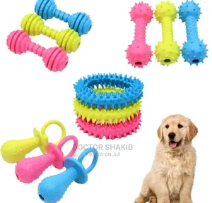 Eco-Friendly Rubber Silicone Bone Pet Toys ( Bite Resistant)