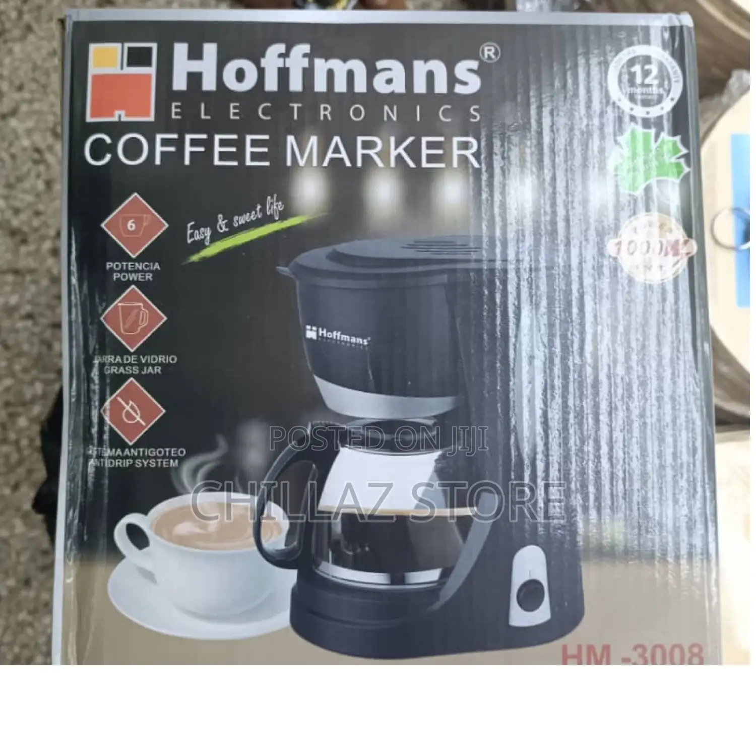 Brand New Hoffman Electric Coffee Maker Machine.