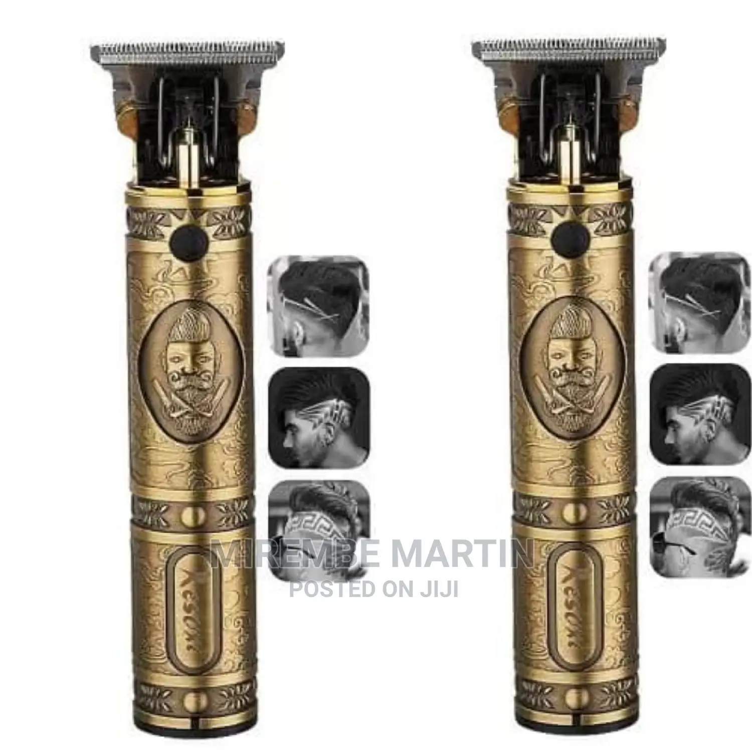 Gold Portable Hair Clipper