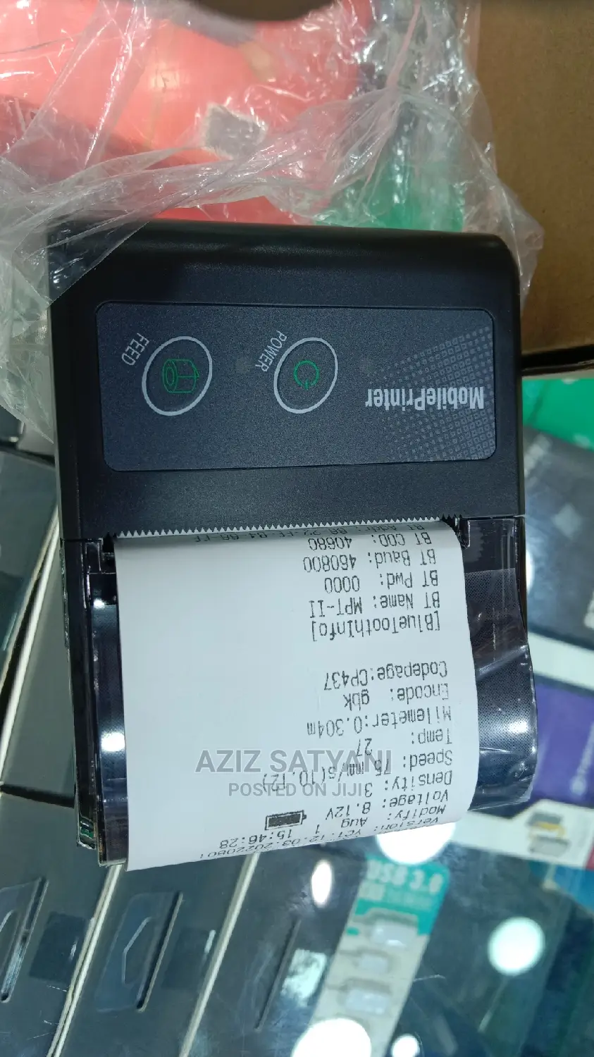 Mobile Bluetooth Thermal Printer (58mm), Bluetooth Printer