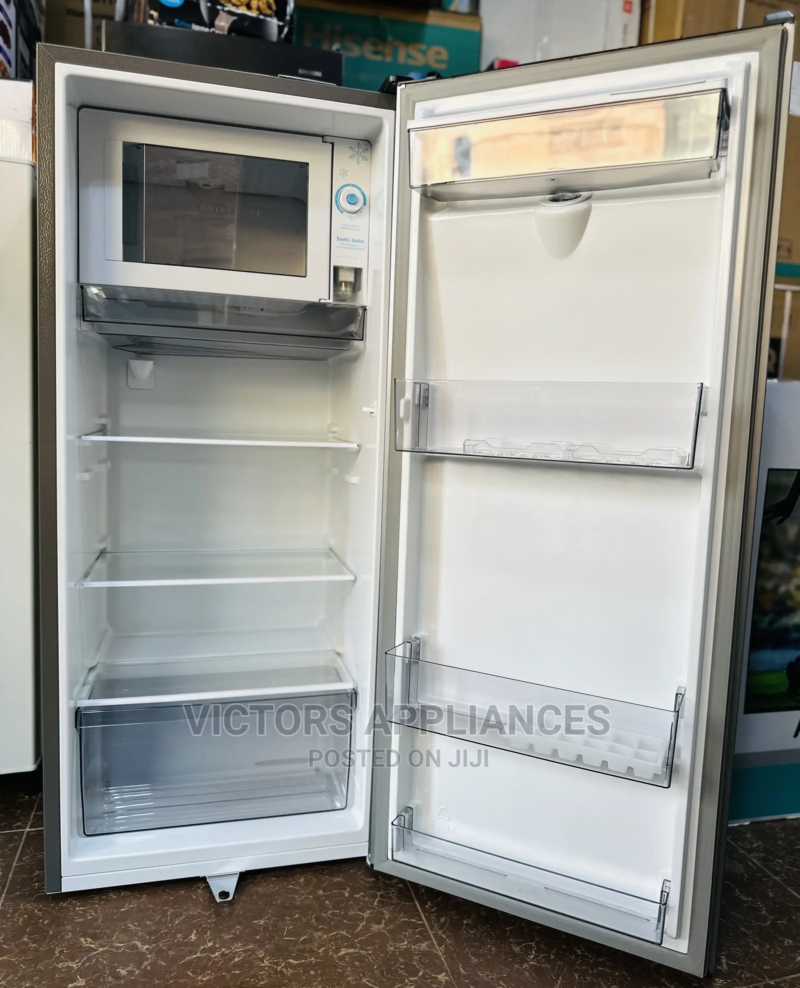 229litres Hisense Single Door Fridge With Water Dispenser