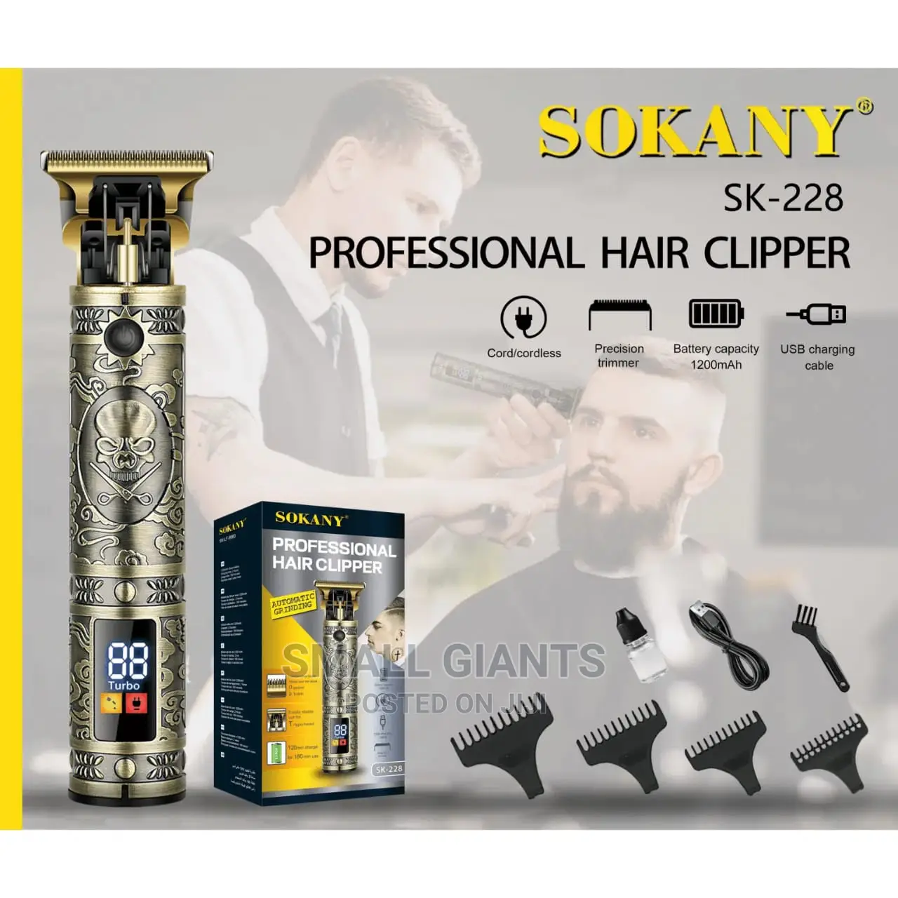 Sokany Sk-288 Professional Hair Clipper
