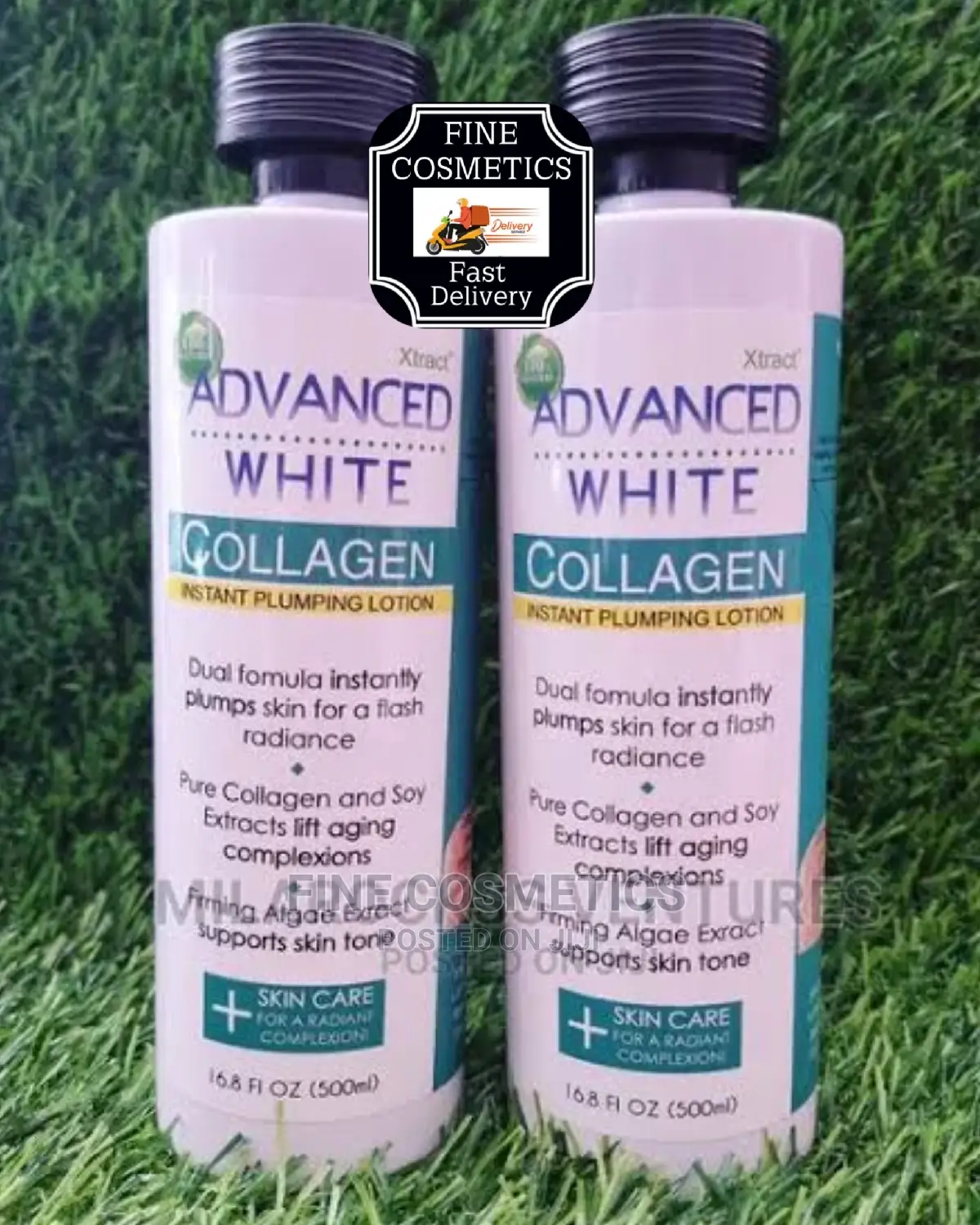 1PC Advanced White Lotion; Vitamin C, Collagen+Tomato Flavor