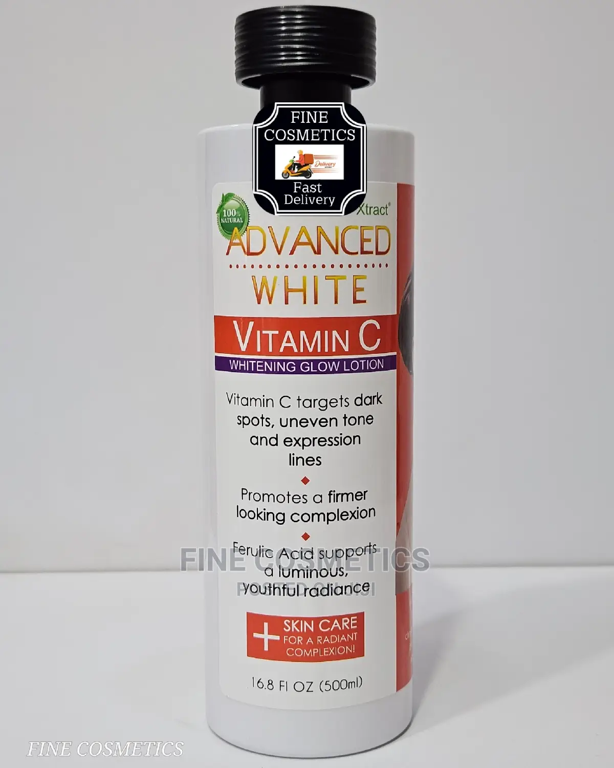 1PC Advanced White Lotion; Vitamin C, Collagen+Tomato Flavor