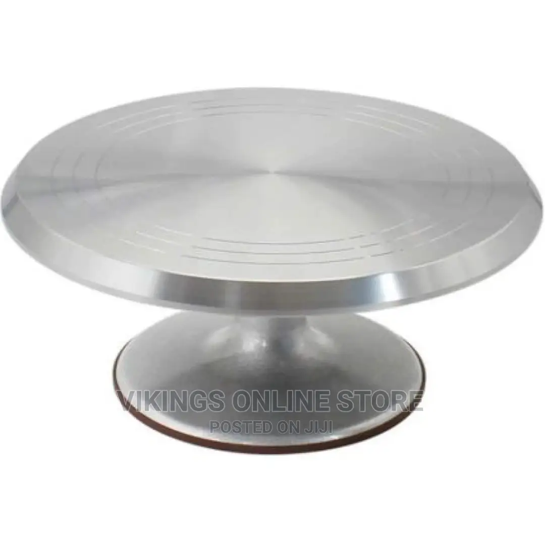 12 Inch Rotating Cake Decorating Revolving Stand Turntable