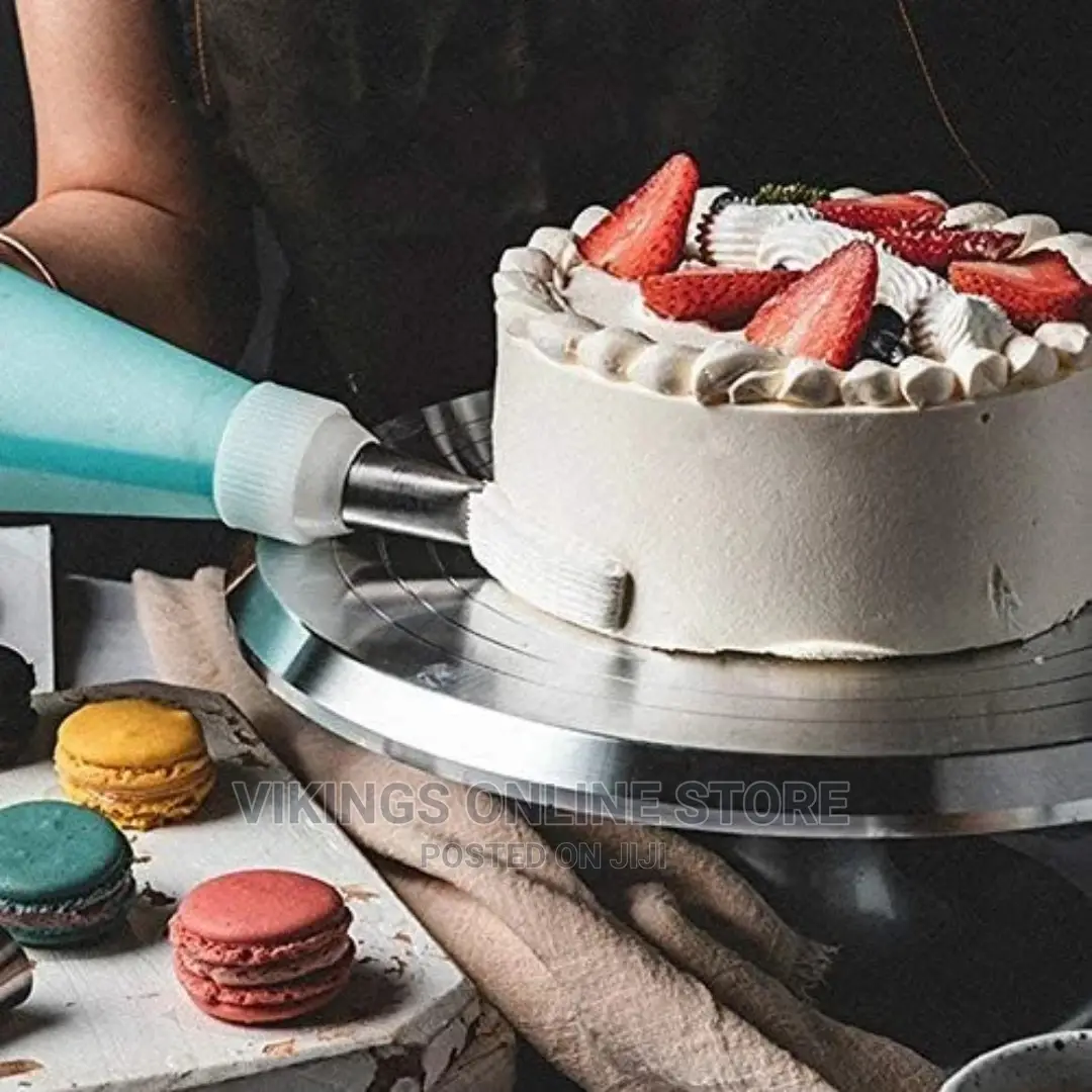 12 Inch Rotating Cake Decorating Revolving Stand Turntable