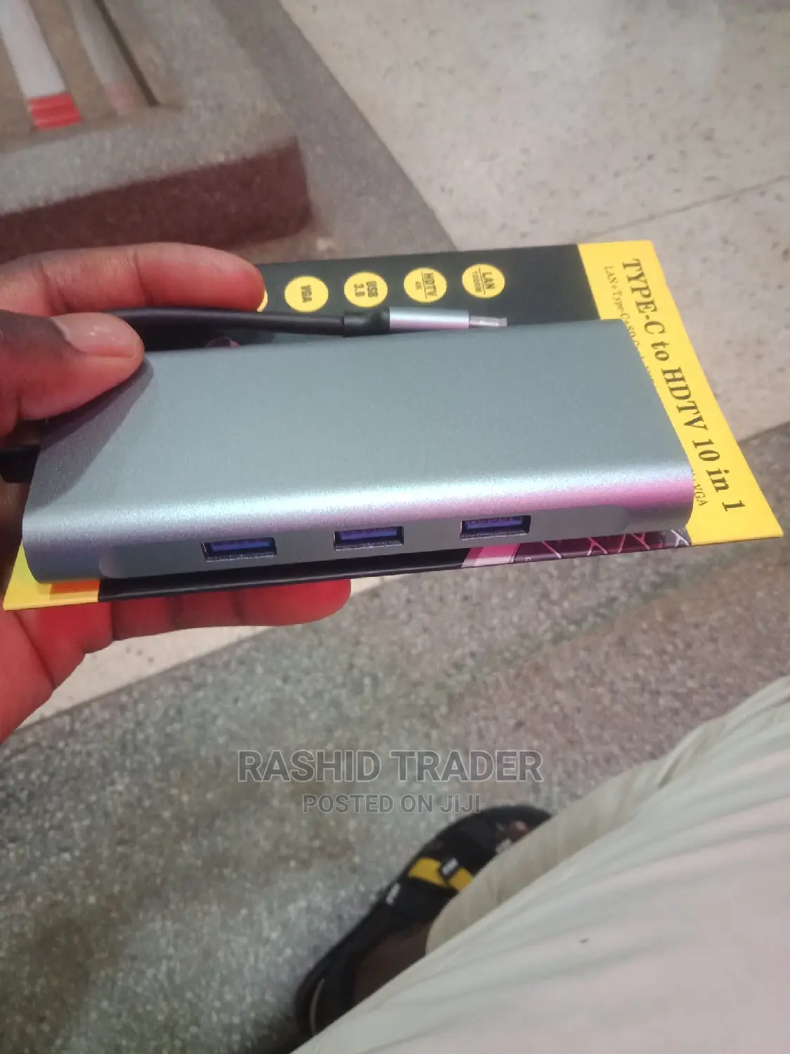Type C to HDTV 10 in 1 Adapter
