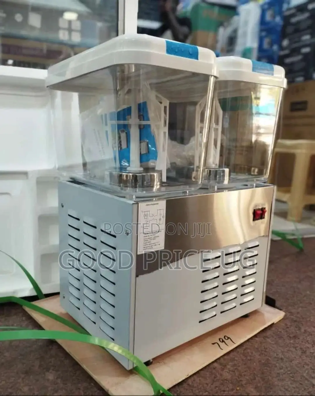 Double Juice Dispenser.