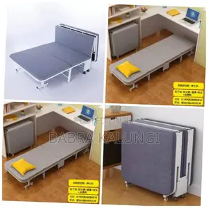 Folding Portable Guest Bed Chair Sofa With Wheels
