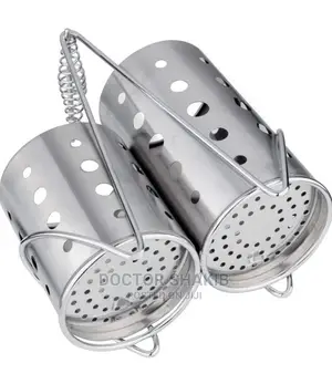Stainless Steel Cutlery Holder With Handle