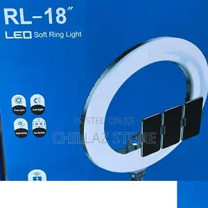 Remote Control RI-LED Soft Ring Light.