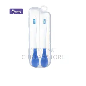 Momeasy Soft Infant Spoons.