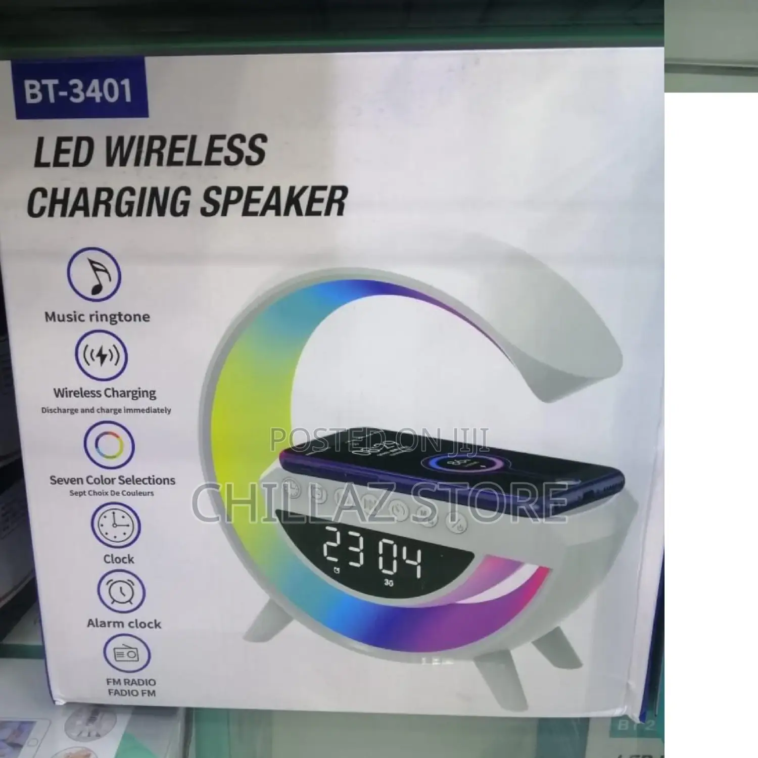Wireless Led Phone Charger.