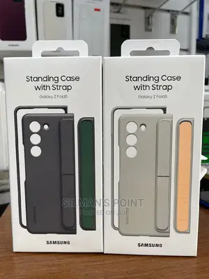 Galaxy Z Fold 5 Standing Case With Strap