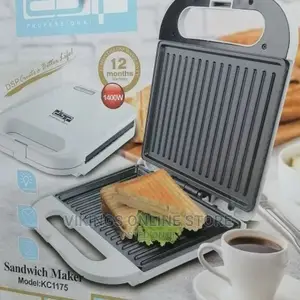 DSP Sandwich Maker Bread Toaster – White