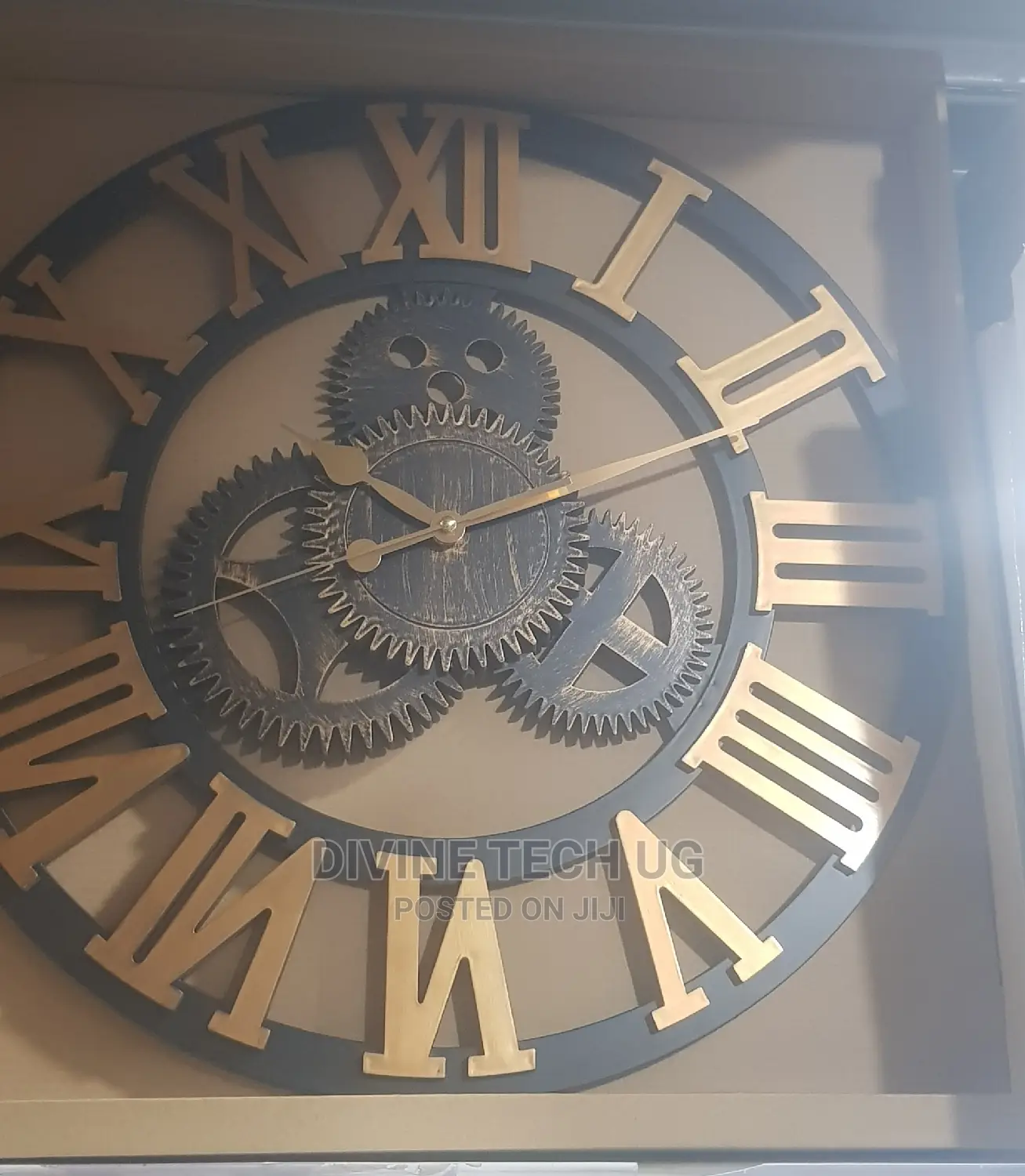 3D Retro Vintage Wall Clock