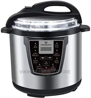 6 L Multi-Functional Rice Electric Pressure Cooker – Silver