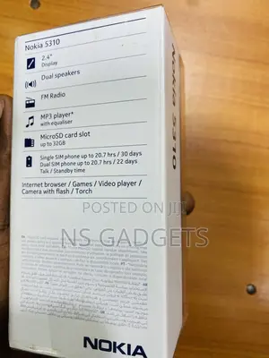New Nokia 5310 XpressMusic Black