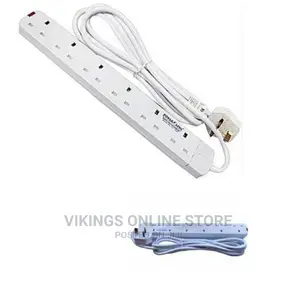 Power King 6 Ways Power King Extension Cable- 3 Meter –
