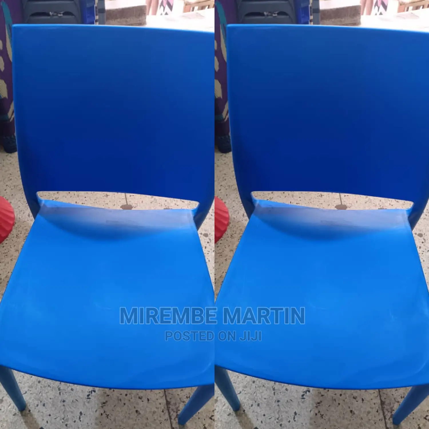 Blue Plastic Chair