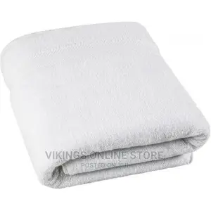 Large Cotton Towel – White