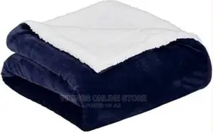 Fleece Blanket – Navy Blue