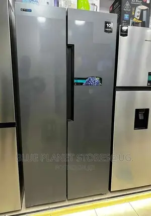 HISENSE 560litres Side by Side Door Refrigerators \\ SILVER