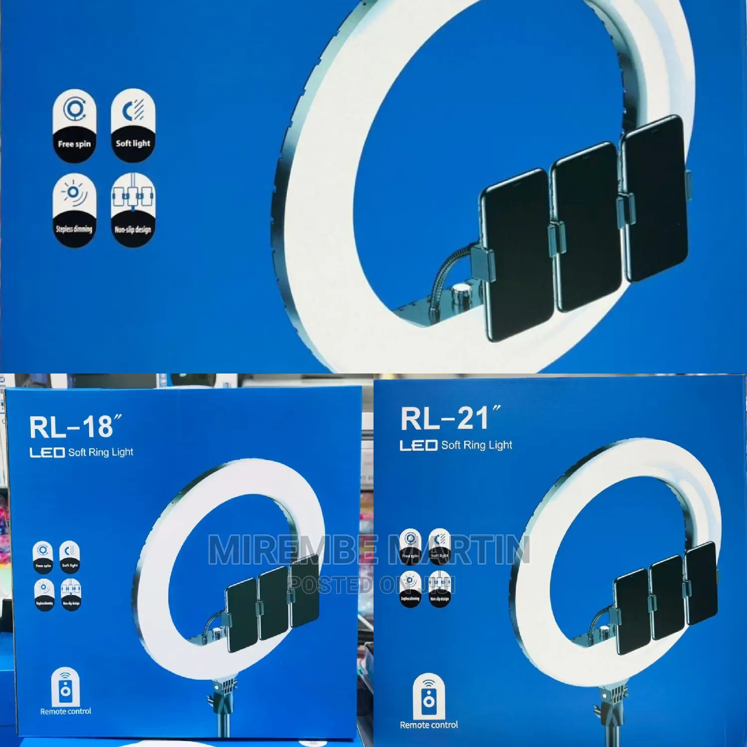 21 Soft Ring Light
