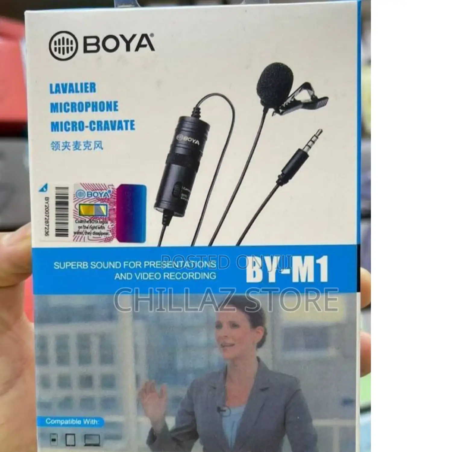 Boya Lavalier Cravate Microphone.