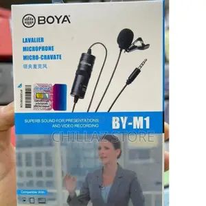 Boya Lavalier Cravate Microphone.