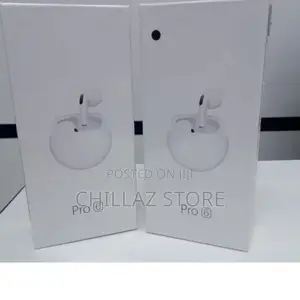 TWS Air Pro 6 Wireless Earbuds With Touch Control.