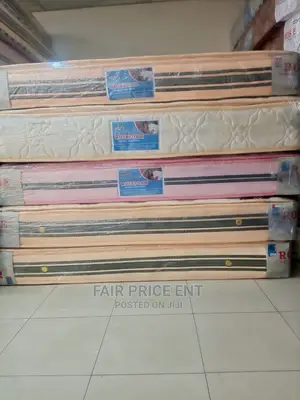 Double Layer Spring Mattress 5x6x12inches ( Brown)
