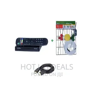 Gotv Hdmi Decoder -outdoor Antenna +  Hdmi Cable + Remote