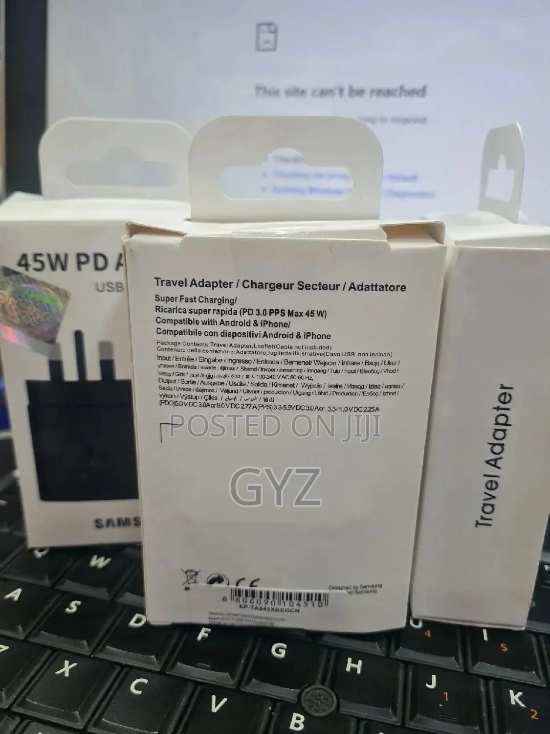 45W Samsung Pd Adapter Charger