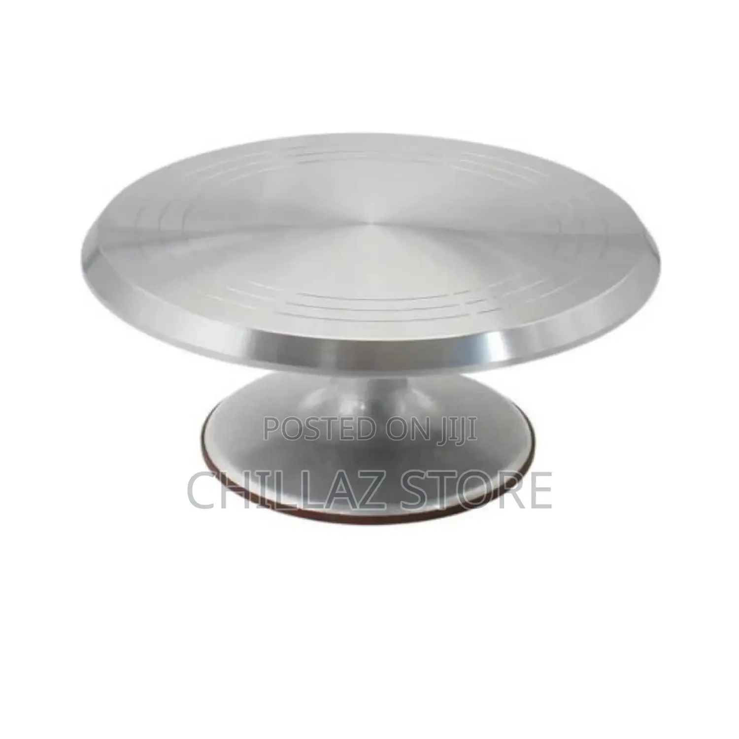 Stainless Steel Rotating Cake Turntable Stand.