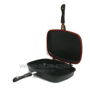 Dessini Double Grill Pan, – Black