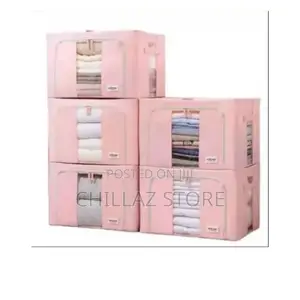3pcs Foldable Clothes Beddings Storage Boxes.
