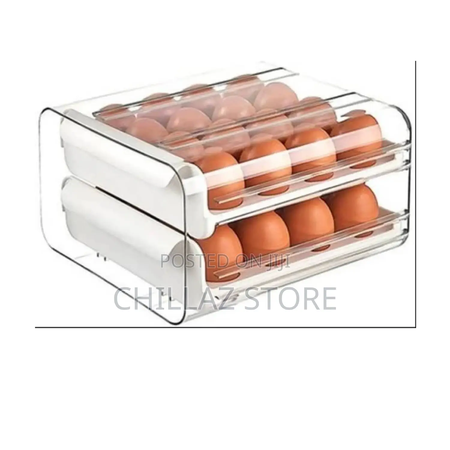2 Layers Egg Storage Tray.
