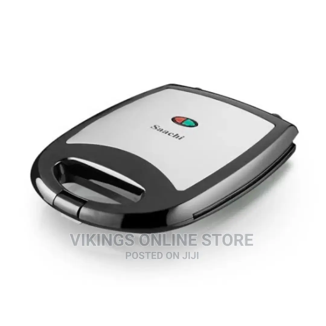 Saachi 4pcs-Square Waffle Maker, Black, NL-WM-1562