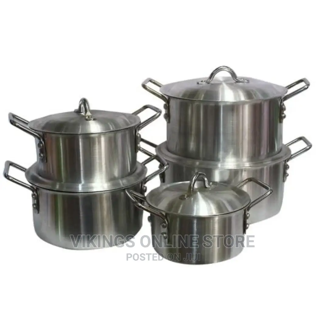 United Aluminium Cooking Pots/Saucepan Set-5pcs