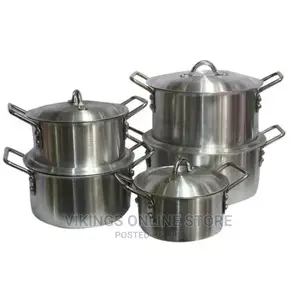 United Aluminium Cooking Pots/Saucepan Set-5pcs