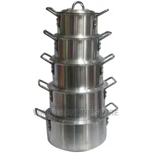 United Aluminium Cooking Pots/Saucepan Set-5pcs