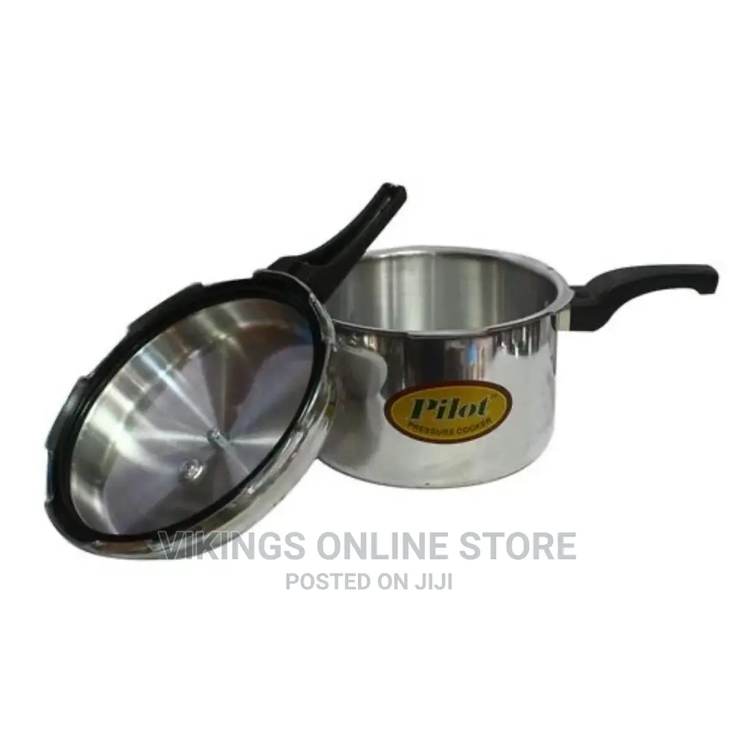 12 LTRS Pilot Pressure Cooker – Silver