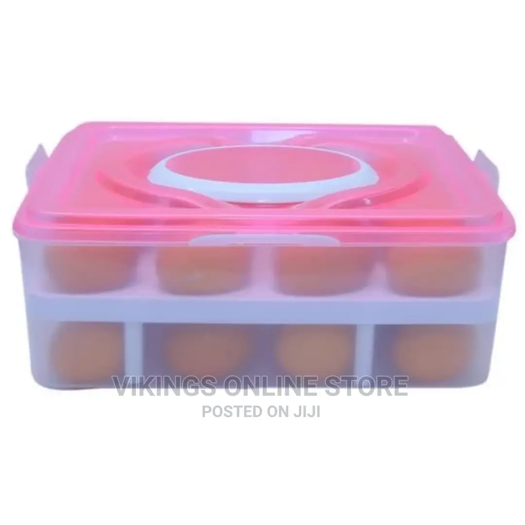 Egg Storage Container – Pink
