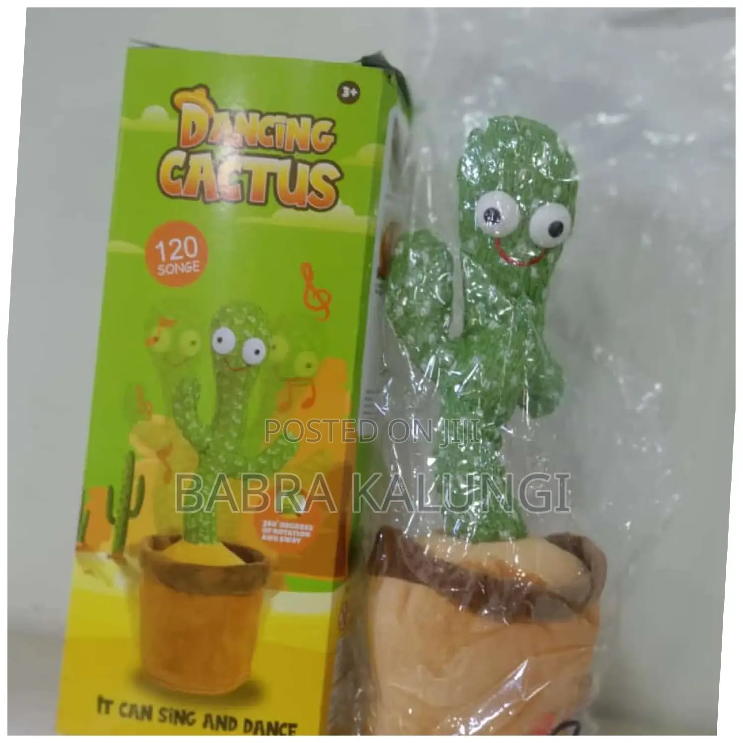 Electronic Dance Cactus Kids Toy