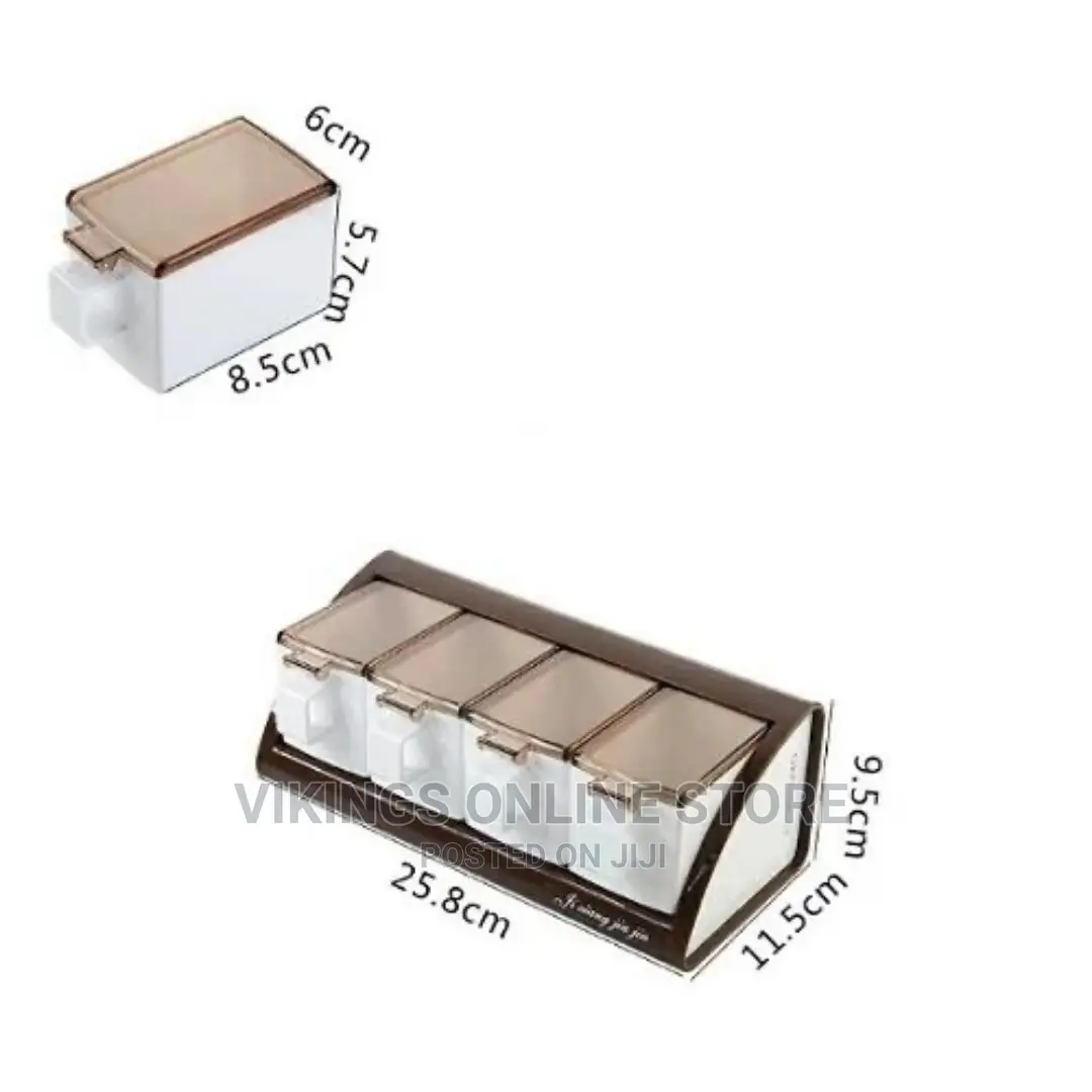 Wall Mounted Spice,Sugar Bowl Storage Rack Organizer,