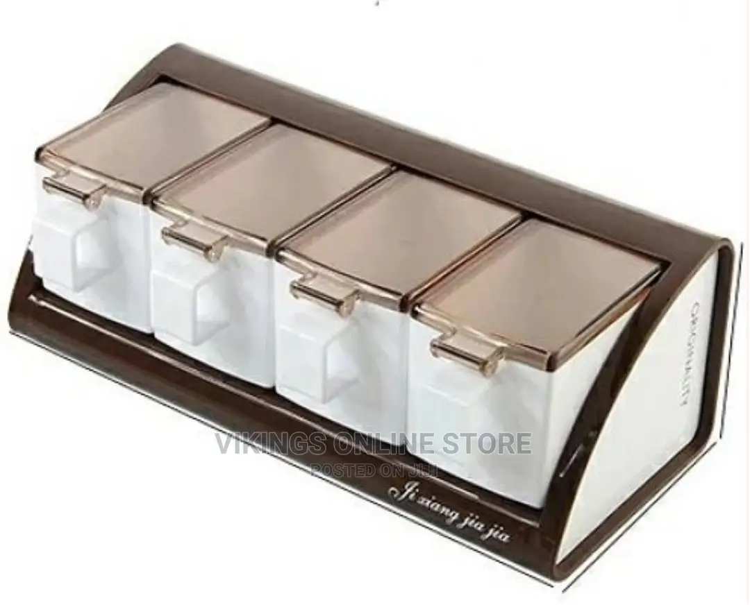 Wall Mounted Spice,Sugar Bowl Storage Rack Organizer,