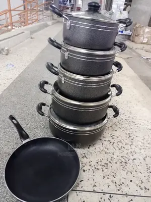6pc Non Sticky Cooking Pot Set