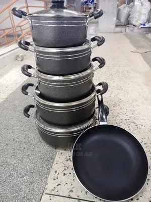 6pc Non Sticky Cooking Pot Set