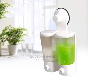 Wall Mountable Double Liquid Dispenser